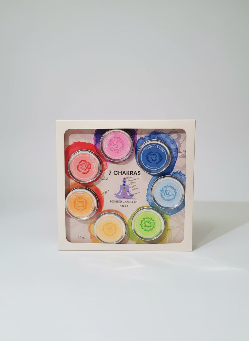 Coffret bougie Chakra