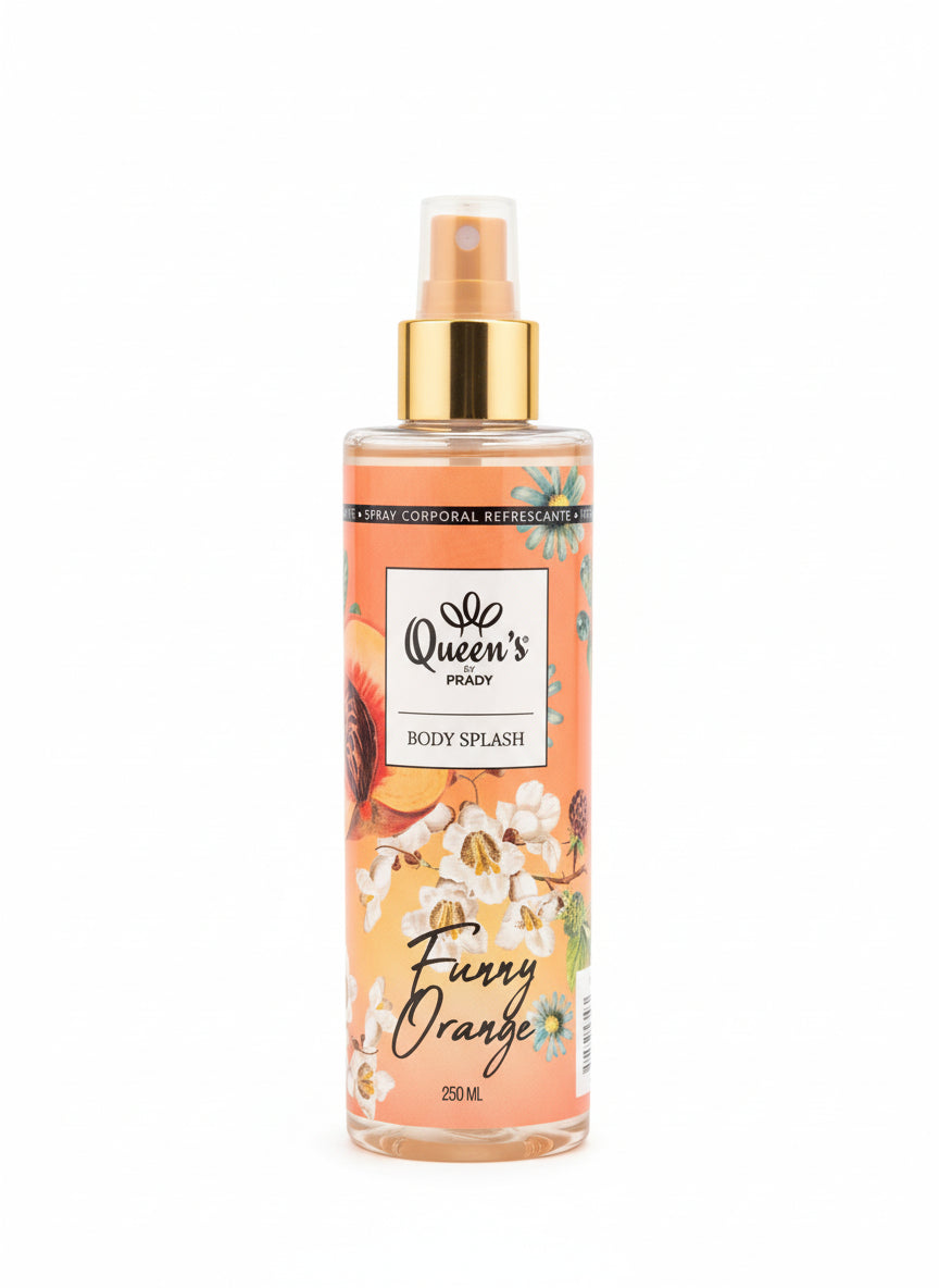 Body Splash Queen’s by Prady – Funny Orange