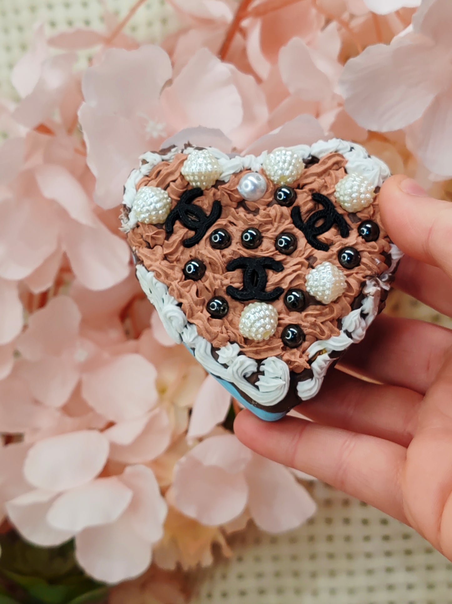 💎Miroir de poche avec brosse à cheveux intégrer 💎