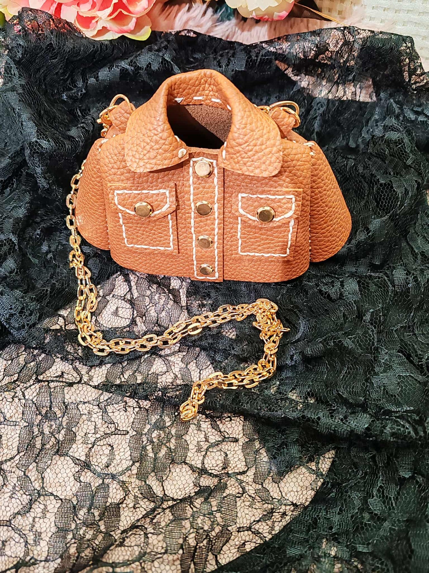 Pochette fourre-tout artisanale – Chic, unique et pratique !