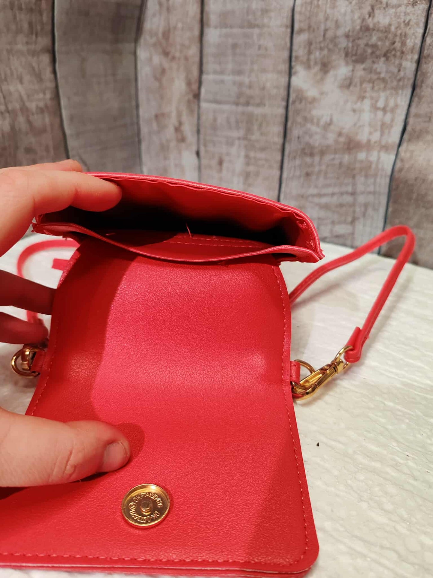 Joli sac bandoulière fait main – Avec sa gravure