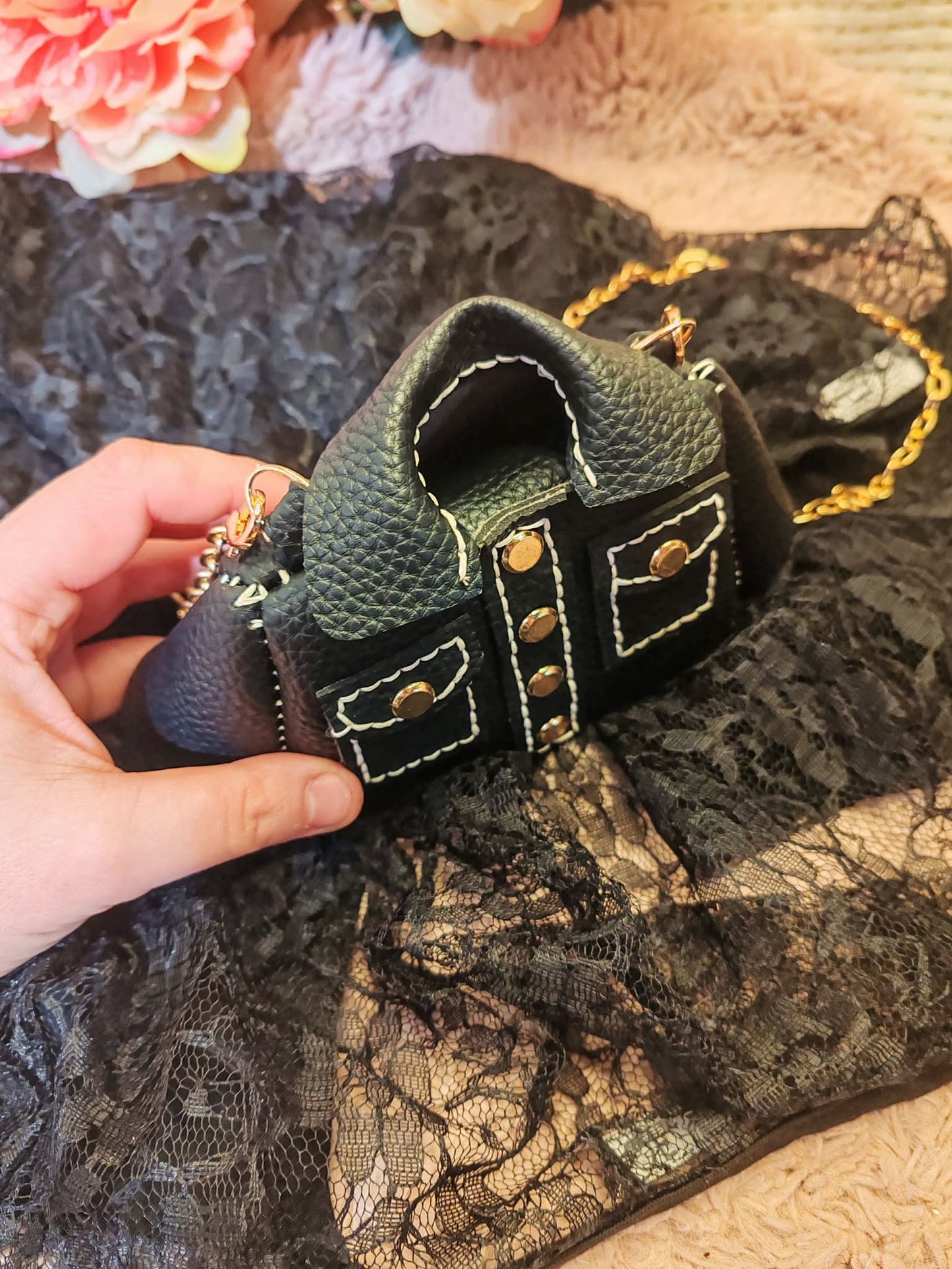 Pochette fourre-tout artisanale – Chic, unique et pratique