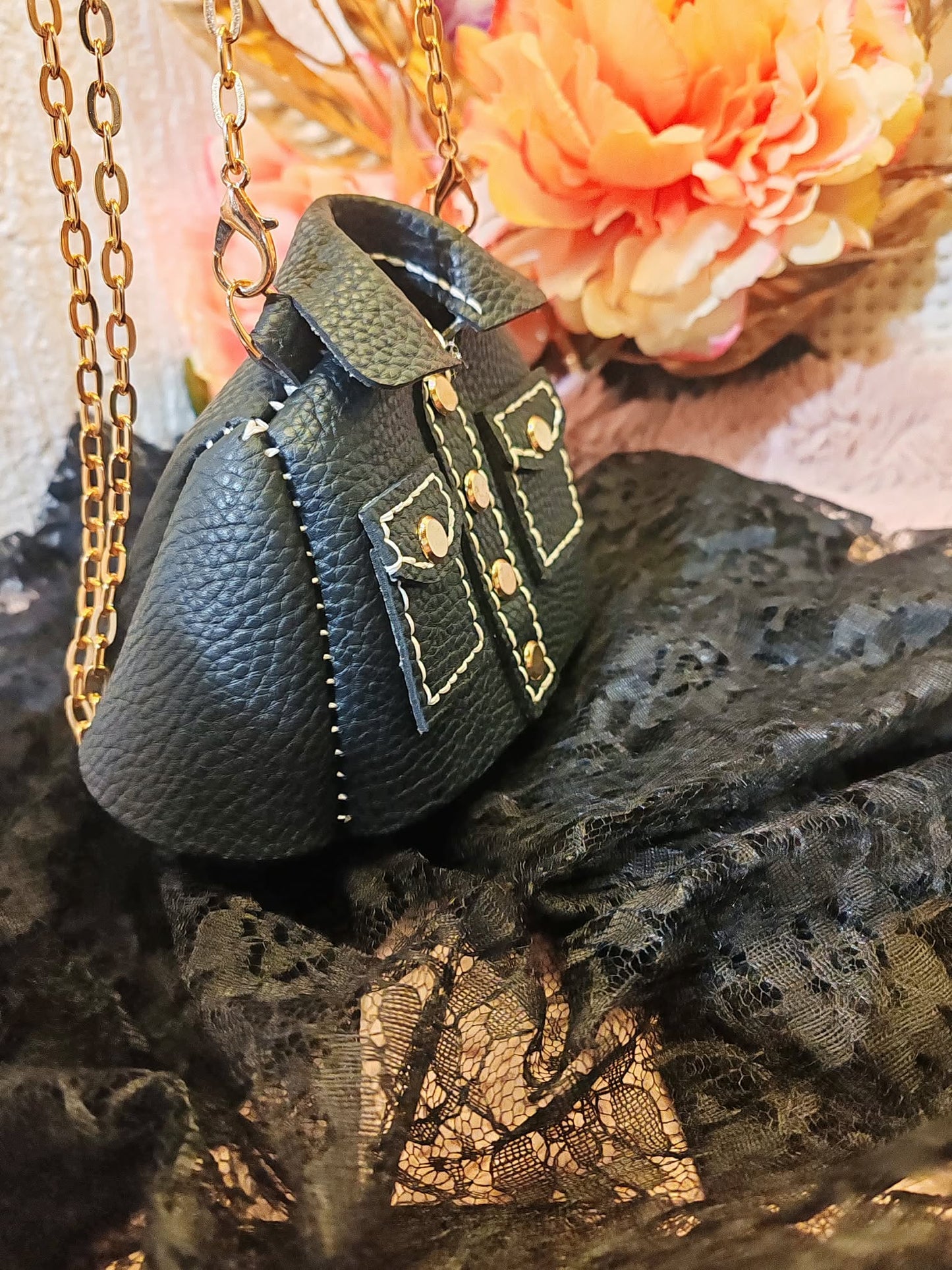 Pochette fourre-tout artisanale – Chic, unique et pratique