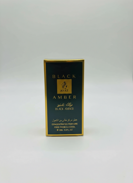 BLACK AMBER – Concentrated Perfume Oil (by AYAT)