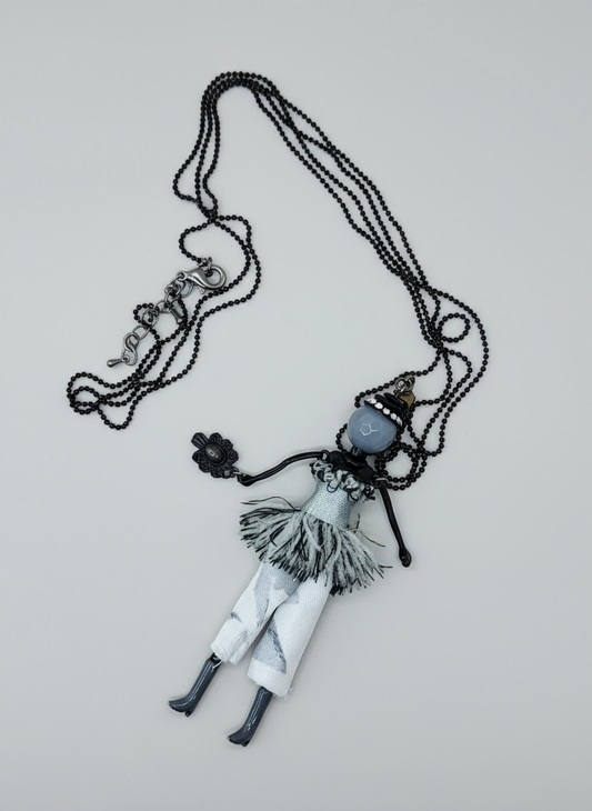 Collier sautoir artisanal