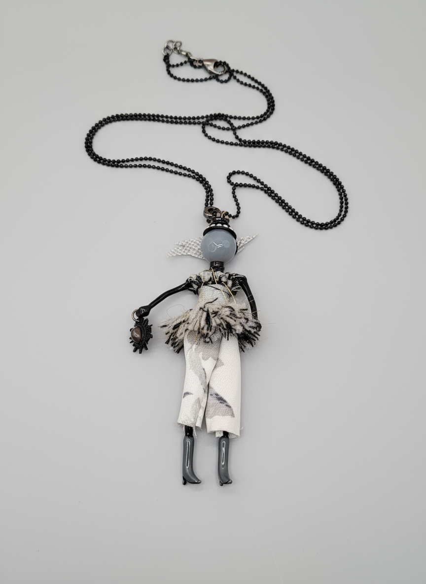 Collier sautoir artisanal