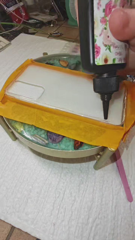 🌈 Création d'une coque en résine UV🌈