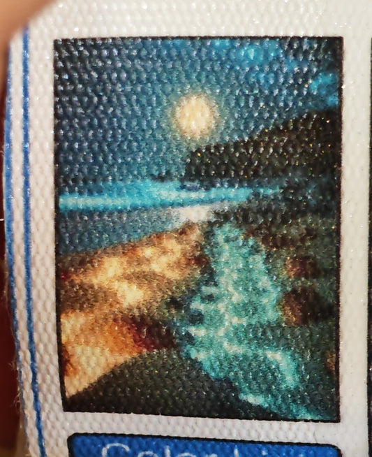 Toile Diamant Painting 🐚⛱️🌅