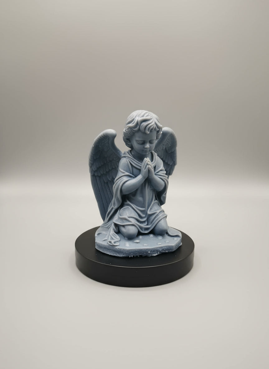 Ange en résine