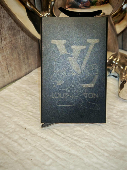 Porte cartes en métal