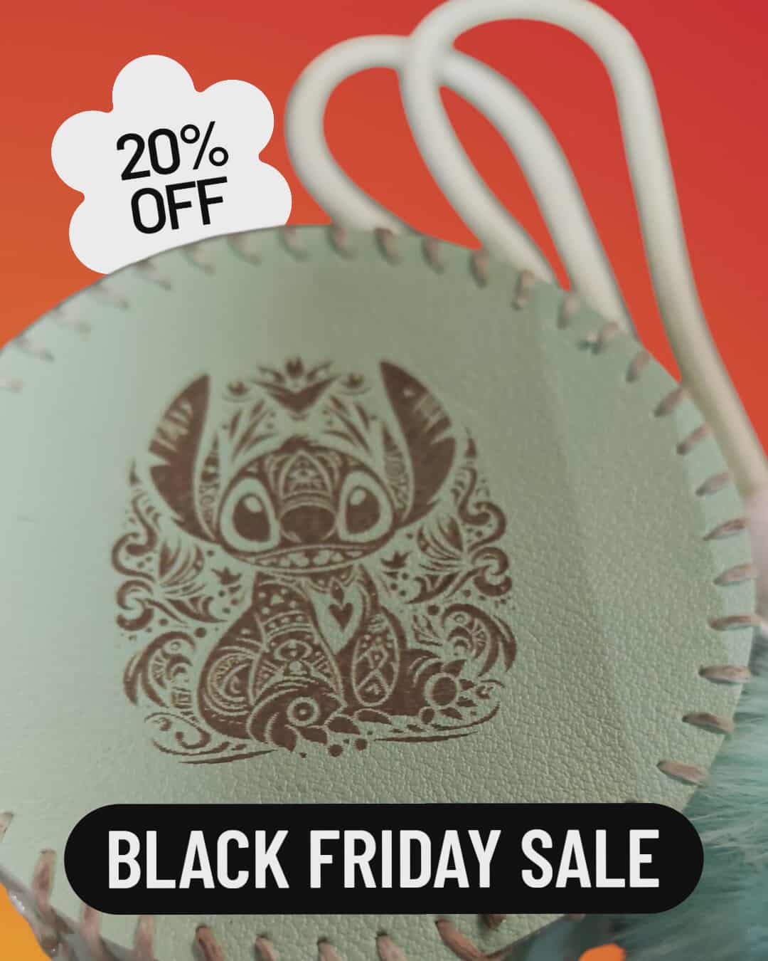 Édition Prestige – Porte-monnaie Artisanal en Simili-Cuir Gravé ✨