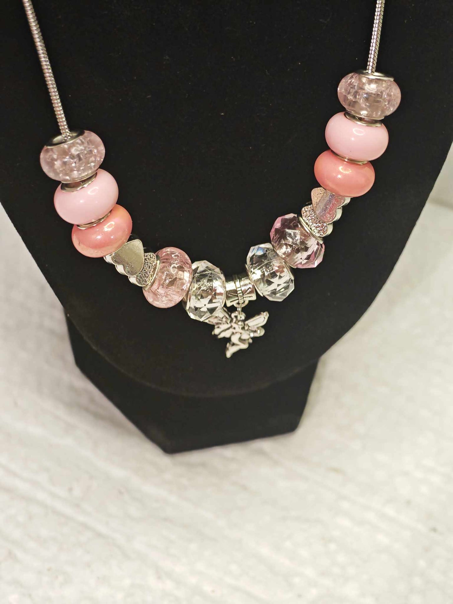 Collier d’exception Arbre de Vie – Perles raffinées & chaîne argentée