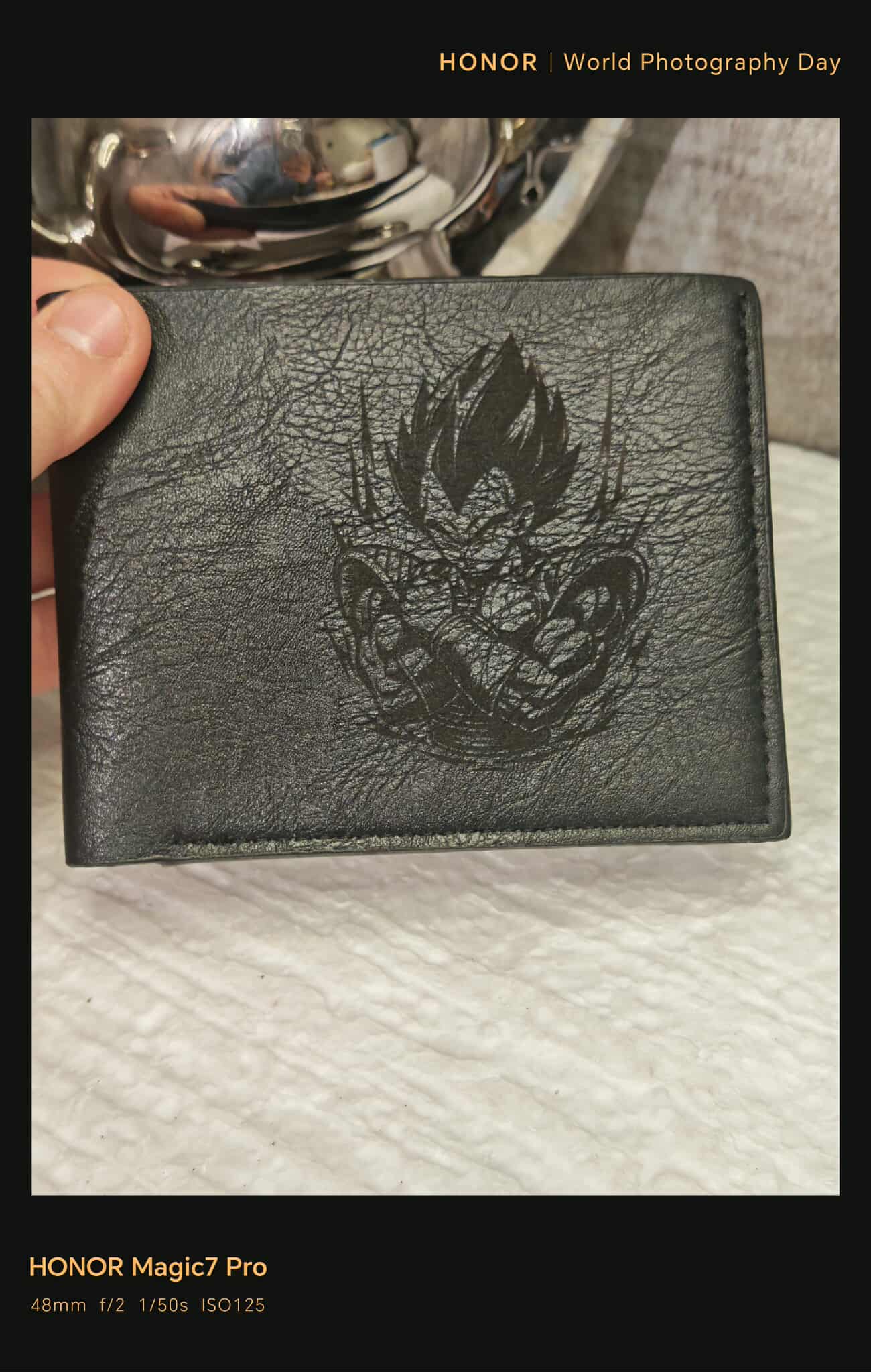 Portefeuille artisanal "Guerrier Légendaire"