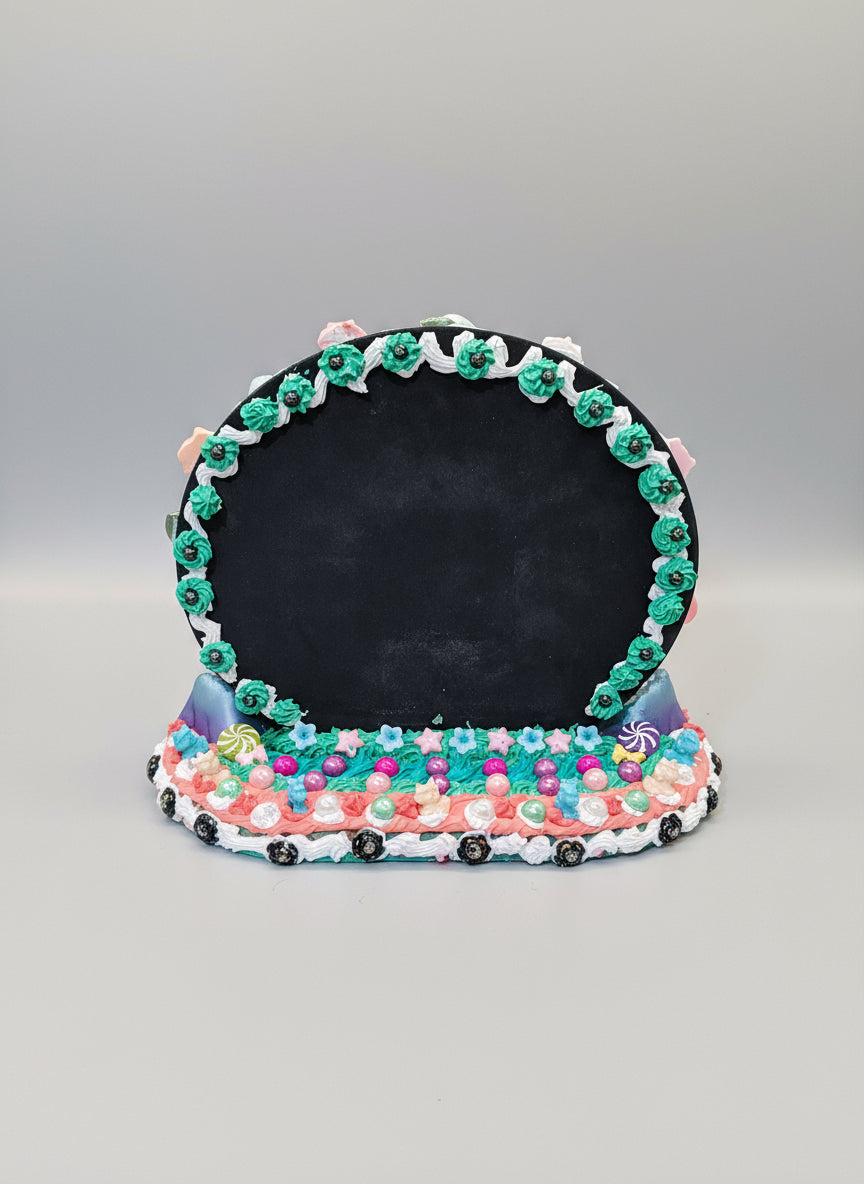 🍰💞 Miroir Chantilly Crème — Élégance Kawaii & Douceur Pastel 💞🍰