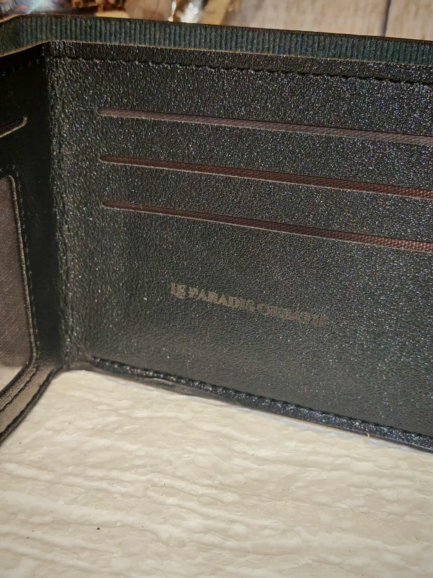 Portefeuille fait main