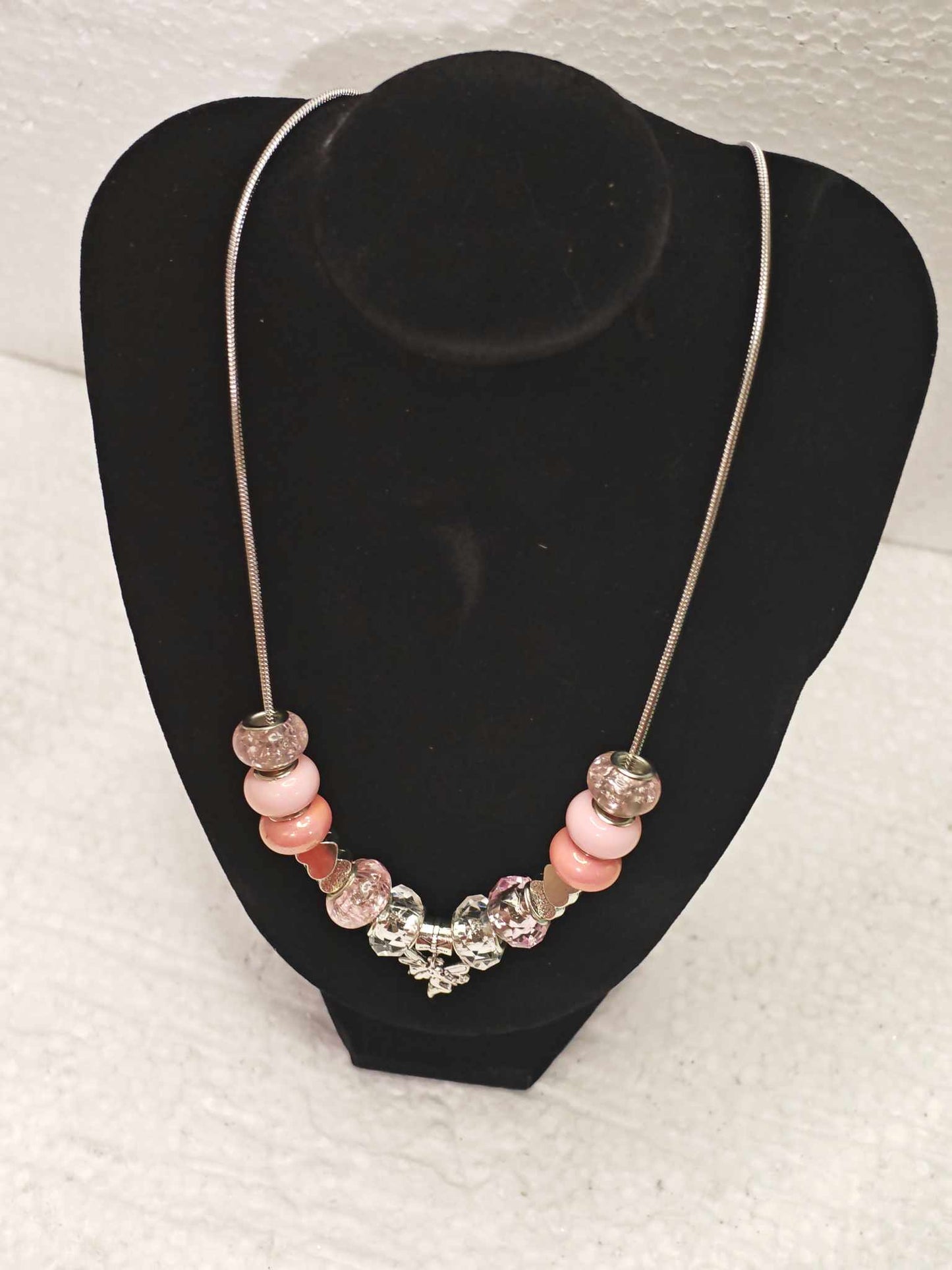 Collier d’exception Arbre de Vie – Perles raffinées & chaîne argentée