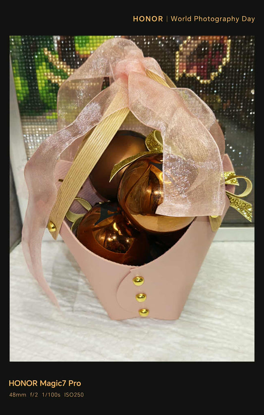 Lot de 5 magnifiques boules de Noël