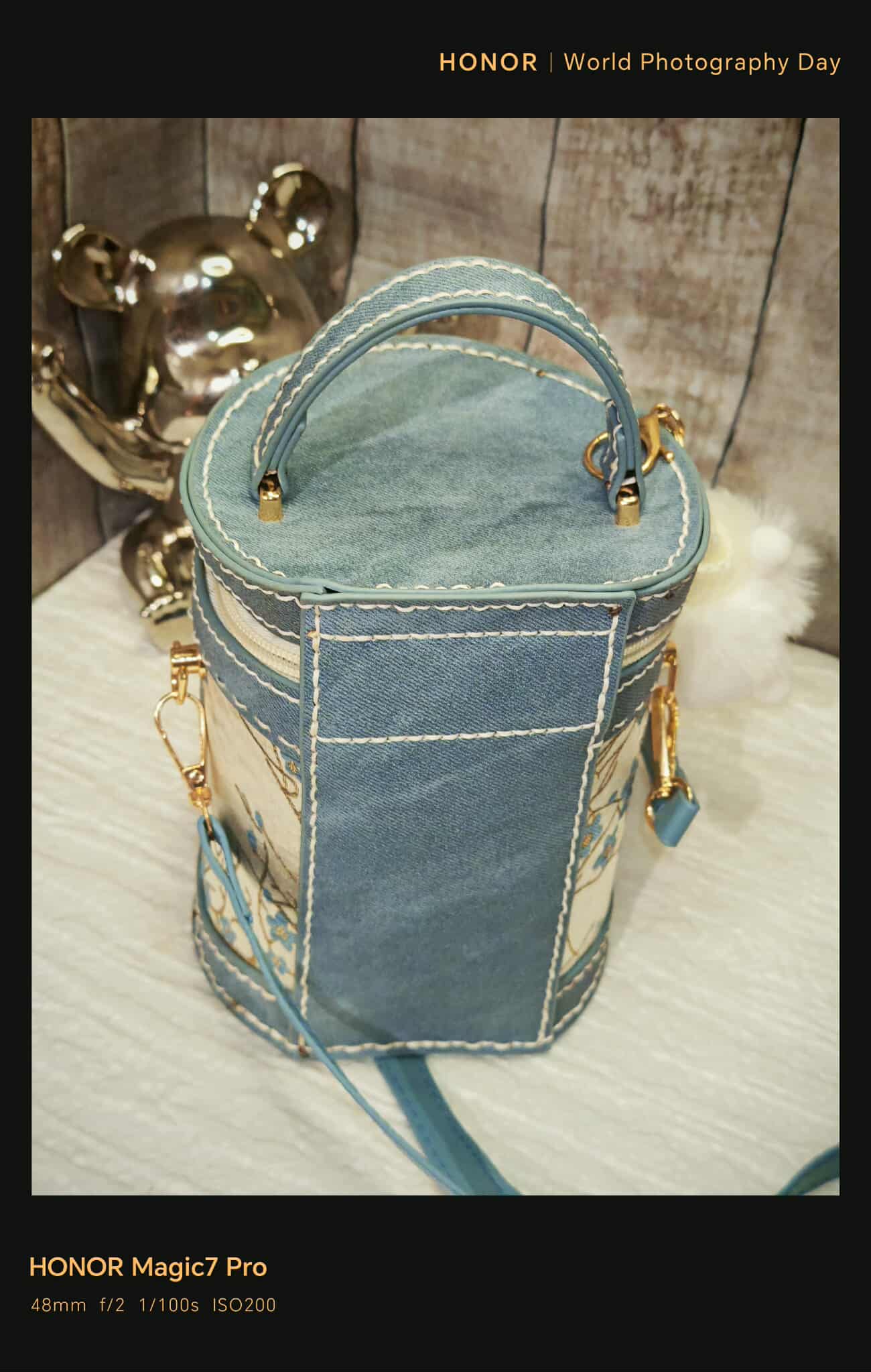 Sac Cylindrique brodé