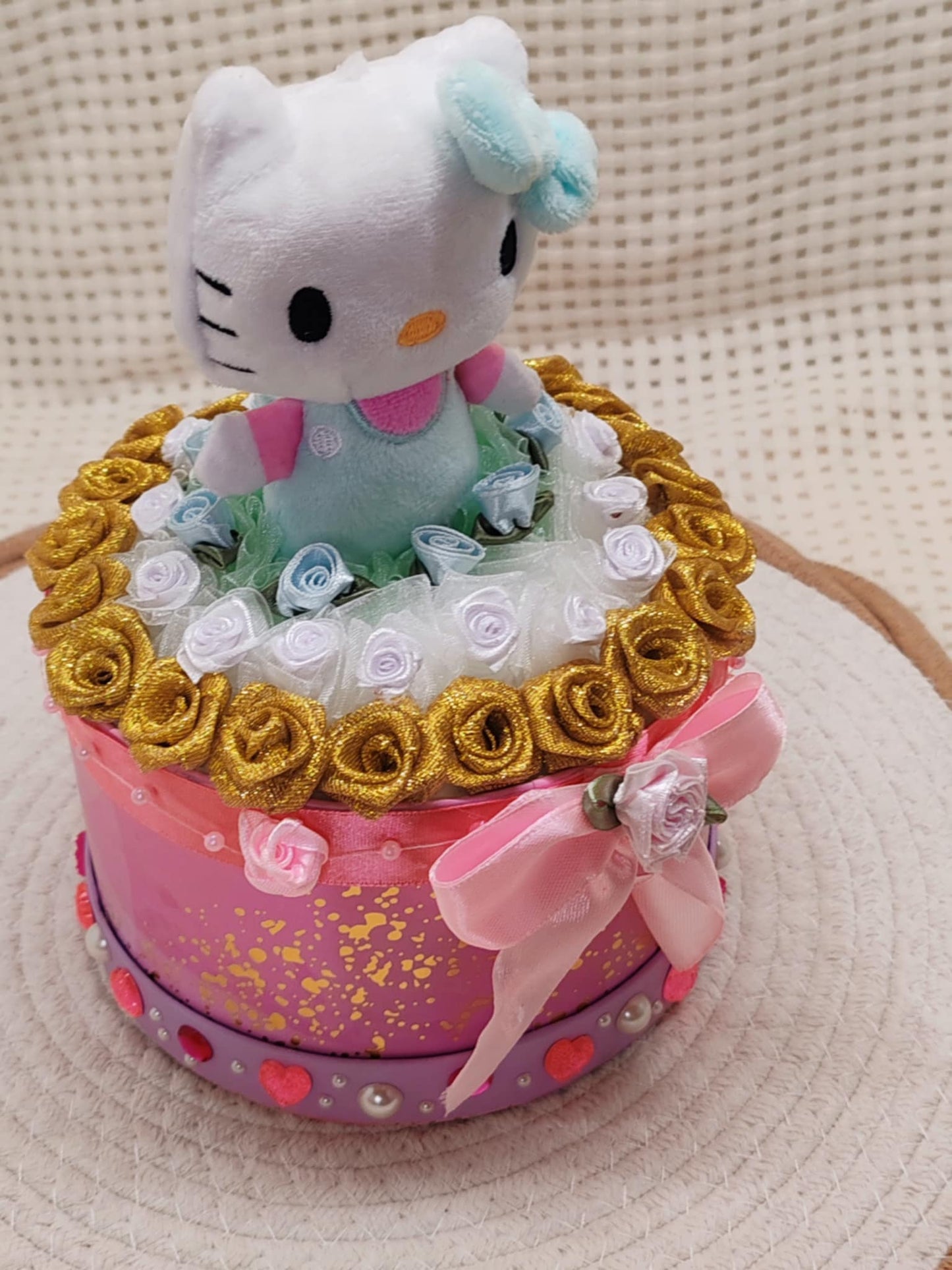 Boite fleur Hello Kitty