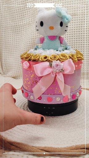 Boite fleur Hello Kitty