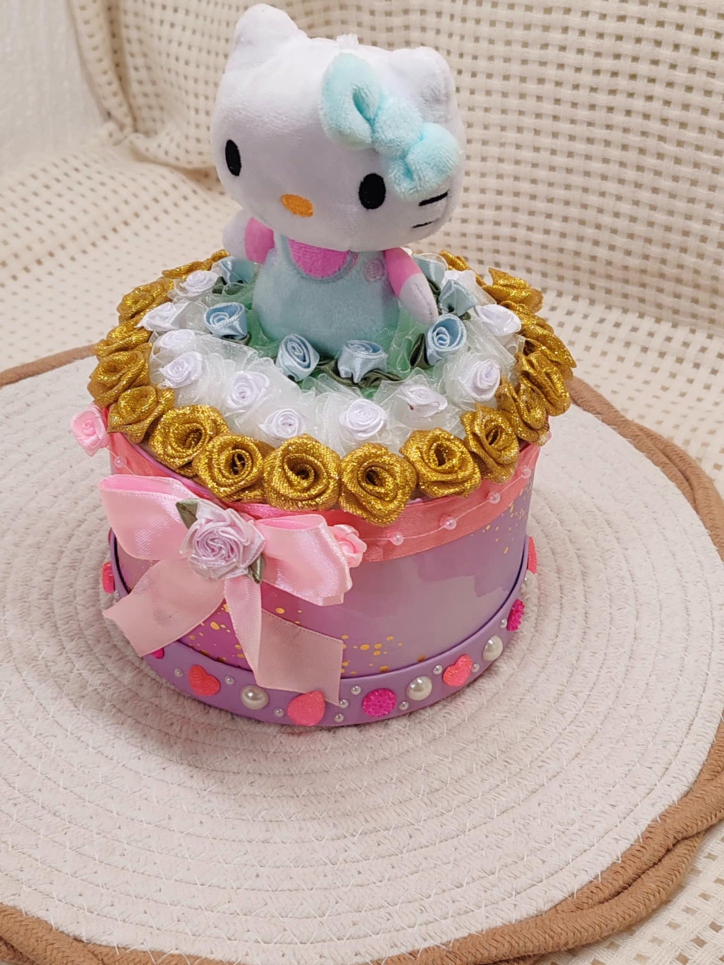 Boite fleur Hello Kitty