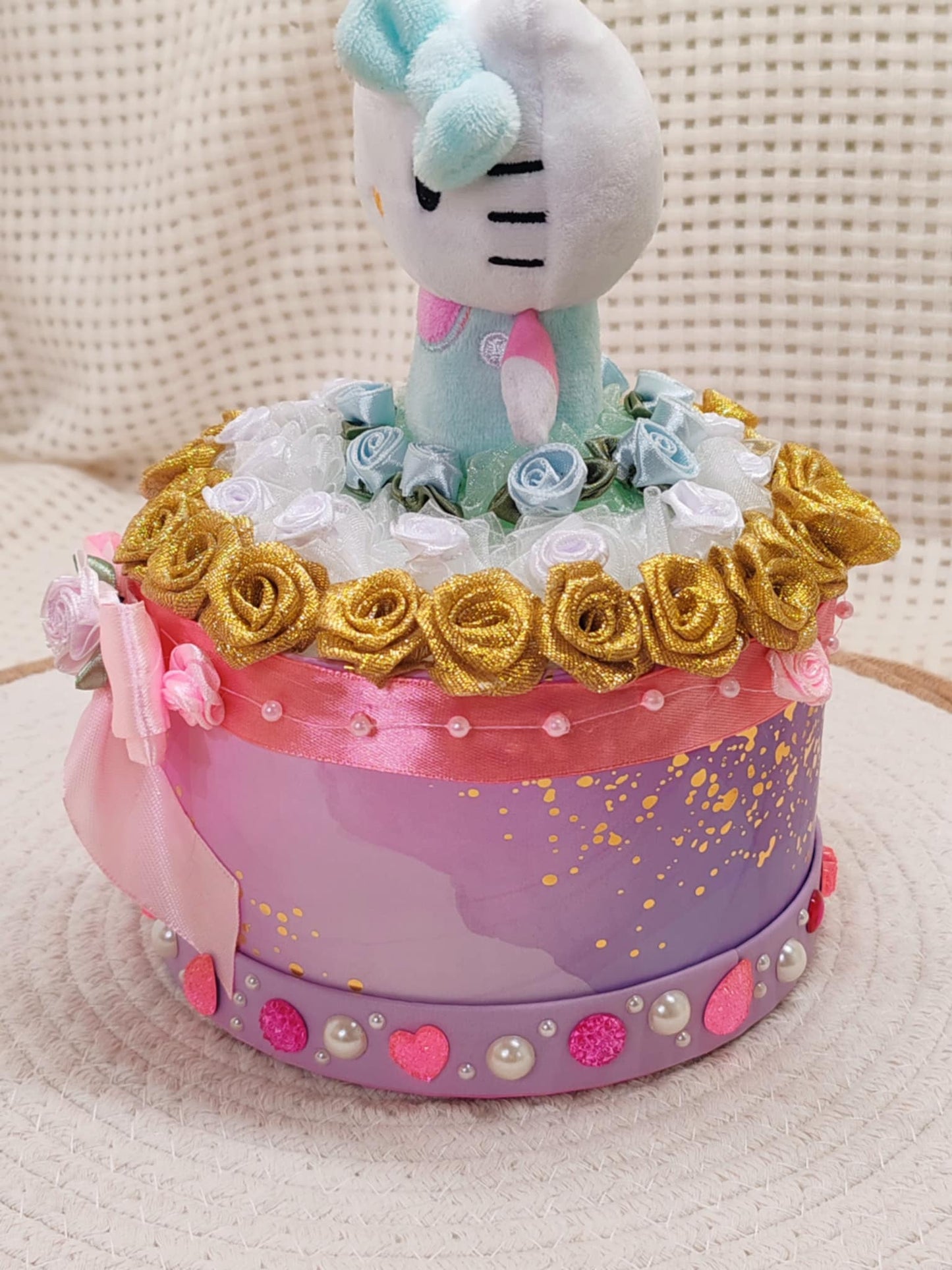 Boite fleur Hello Kitty